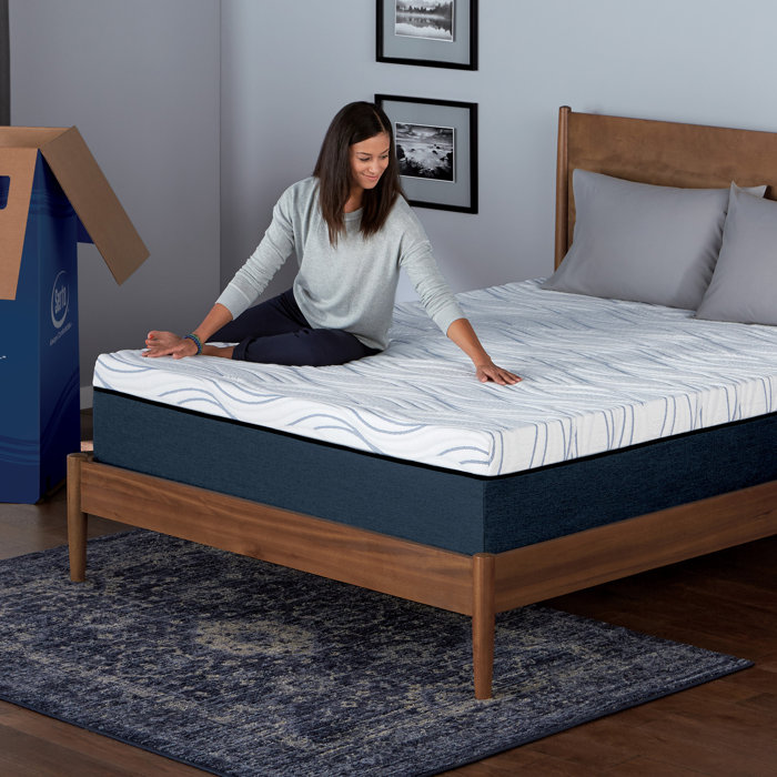 Serta 12'' Medium Gel Memory Foam Mattress Wayfair